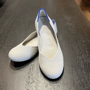 Rothy’s The Flat - Salt Honeycomb size 6.5